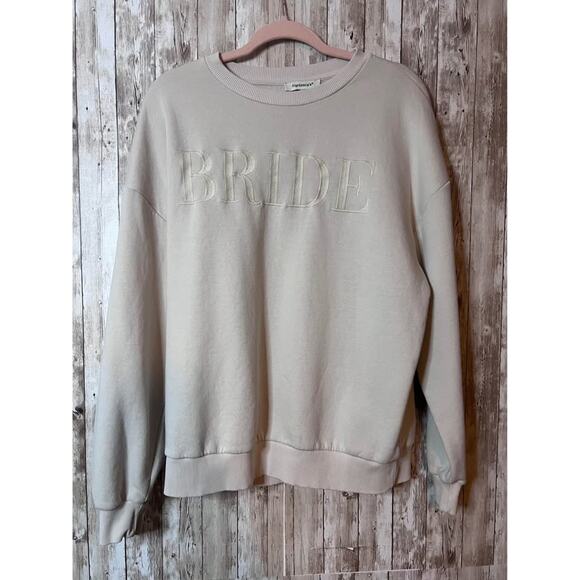 Bride Sweatshirt by Francesca’s - Medium Crewneck - Picture 1 of 4